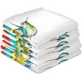 thumbnail image 7 of Spring Flowers Hummingbirds Dish Towels 4 Pack, Poppy Flowers Washable Tea Towels Dishcloths Lint-Free 18x28 Inch Fast Drying for Kitchen Restaurant Bar Clean, 7 of 7