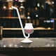thumbnail image 3 of copa de vino de cristal, creativa, con pajita (transparente)., 3 of 6