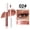 02 Maroon, variant on Julystar Metallic Glitter Liquid Eyeshadow, Waterproof, Long-Lasting, High-Pigment Pearlescent Eye Makeup in Various Shades, Suitable for Halloween and Stage Makeup