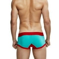thumbnail image 5 of Aayomet Boxeurs pour Hommes Taille Basse Angle Plat Imprimé Boxeurs Mode Jeunesse Pantalons Plats (BU1, TG), 5 of 5