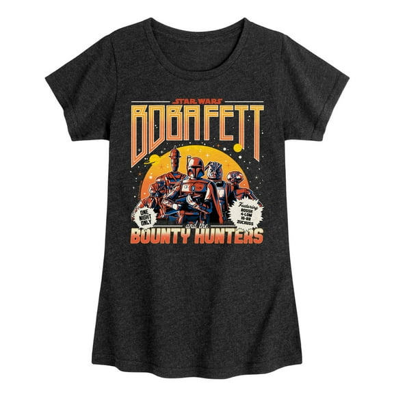 Star Wars - Boba Fett Band Tee - Toddler And Youth Girls Fitted Short Sleeve Tee