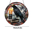 thumbnail image 3 of WHEANG Bat Halloween Bat Acrylic Hanging Bat Ornament Halloween Window Hangings, 3 of 3