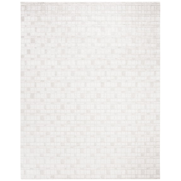 SAFAVIEH Mirage Nigel Geometric Area Rug, Silver, 9' x 12'