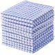 thumbnail image 1 of Toallas de cocina a granel 100 paños de cocina de algodón, juegos de paños de cocina para fregar, 11x17 pulgadas, 12 piezas (azul), 1 of 7