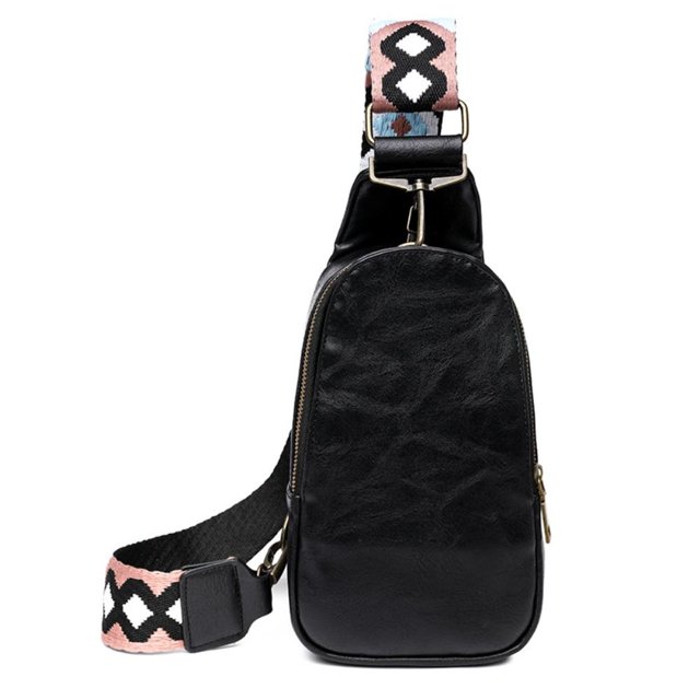 Bolso bandolera para mujer,Bandolera cruzada de cuero PU Bolso bandolera para mujer Bolso bandolera para mujer Resultados impresionantes