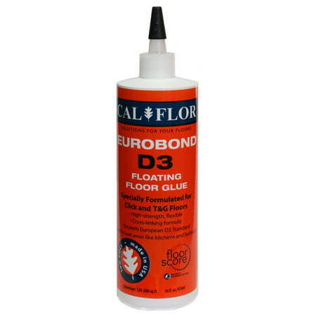 CalFlor® Eurobond D3 Type II Glue for Click and T&G Floors, 16 oz (Best Material For Water Bottle)