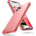 thumbnail image 1 of IBAOLEA Étui Compatible avec iPhone 11 pro max, avec Protection Antichoc aux 4 Coins Rose, 1 of 7