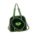 thumbnail image 3 of Vsenkes Pickleball Bag Handbag Gym Bag Outdoor Sports Shoulder Bag Black Green, 3 of 9