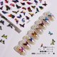 thumbnail image 4 of Pegatinas de mariposa para uñas, pegatinas de transferencia de agua para arte de uñas con patrones de flores de mariposa, puntas de manicura, puntas de uñas, uñas de los pies, decoración de uñas, acce kaili Sencillez, 4 of 4
