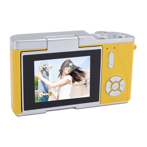 Cámara Digital 4K Para Fotografía, Cámaras De Vlogging De 48MP Con Pantalla De Volteo De 2.4 Pulgadas, Focus Automático De Zoom De 18x, Luz De Relleno Incorporada, Camara De