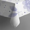 thumbnail image 4 of Floral 42" Square Waterproof Tablecloth, Floral Print Polyester Table Cover, 4 of 6