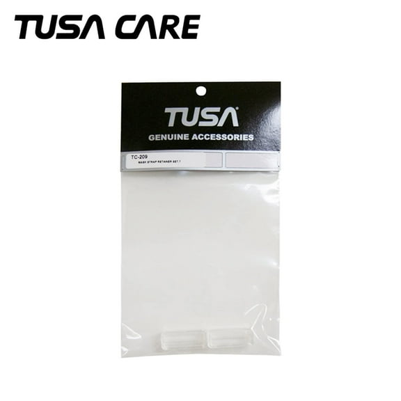 Mask Strap Retainer Set, Translucent