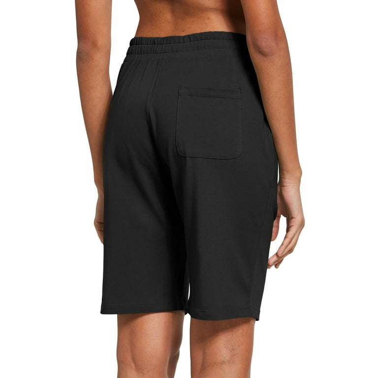 BALEAF Bermuda Shorts For Women Running Basketball Shorts With Pockets Black Size XS Walmart