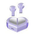 thumbnail image 1 of Auriculares Bluetooth Inalámbricos Con Forma De Corazón Malubero Morado, 1 of 4