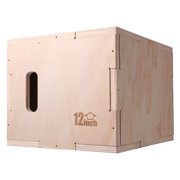 3 in 1 Wood Plyometric Box Plyo Training Box Jumps for Cardio And Exercise