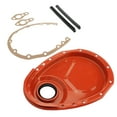 thumbnail image 1 of Kit de pernos de sellado de junta protectora de cadena de distribución de metal Bling Bling Para motores SBC 283 327 305 350 383 400 naranja, 1 of 12
