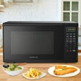 thumbnail image 4 of Farberware 1.1 Cu. Ft. 1000-Watt Microwave Oven – Digital Control, 10 Power Levels, One-Touch Cooking, Defrost, Child Safety Lock, Black, 4 of 6