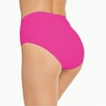 thumbnail image 4 of Hessimy Women's Swim Bottom High Waist Retro Basic Full Coverage Bikini Tankini Swimsuit Briefs(Hot Pink,XL), 4 of 6