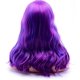 thumbnail image 4 of Feirrty Mal wig for children's nannies, blue with purple mix, 4 of 4
