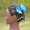 thumbnail image 4 of Kids Ponytail Extensions, Black (2 Pack), 4 of 6