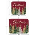 thumbnail image 5 of Christmas Tree Dish Drying Mat for Kitchen Counter Gold Xmas Tree Drying Pad Absorbent Drying Mats for Countertops Sinks Draining Racks Star Snowflake Red Drainer Holiday Decorations 16x18 Inch, 5 of 6