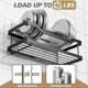 thumbnail image 4 of Shower Caddy, 2-Pack Adhesive Shower Organizer, No Drilling Rustproof Stainless Steel Shower Shelves for Inside Shower & Bathroom Organizer, 4 of 4