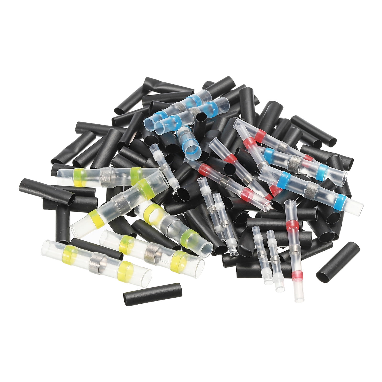 Solder Seal Wires Connectors Kits 120pcs Waterproof Heat Shrink