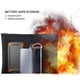 thumbnail image 5 of Naiovety Bolsa de documentos ignífuga, resistente a altas temperaturas, bolsa de contenedor de oficina, soporte de gran capacidad, sobre de joyería en Ropa Deportiva, Zapatos S Naiovety OD026590-01, 5 of 6