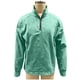 thumbnail image 4 of Ceisia Men's Vintage Washed Denim Quarter-Zip Sweatshirt | Loose Drop-Shoulder Stand Collar Pullover Gifts, 4 of 8