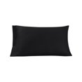 thumbnail image 6 of Mainstays Super Soft Brushed Microfiber Bed Sheet Set, Twin-XL, Rich Black, 3 Piece, 6 of 11