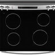 GE® 30” 5.0 Cu ft. 240 Volts Freestanding Electric Range in Stainless Steel with Griddle JCBS630SVSS