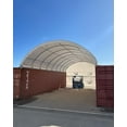thumbnail image 7 of Chery Industrial 20x40FT PE Fabric Shipping Container Canopy Shelter with Closed Back Panel,Water Resistant, UV Protected, 7 of 7