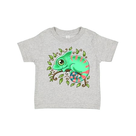 

Inktastic Tiny Cute Chameleon Gift Toddler Boy or Toddler Girl T-Shirt