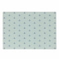 thumbnail image 1 of Anchor Cutting Board, Classical Vivid Blue Anchors Simplistic Design Marine Hobby Lifestyle Themed, Decorative Tempered Glass Cutting and Serving Board, Small Size, Blue White, by Ambesonne, 1 of 1