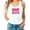 White/Pink Tank Top, variant on It's Racing Time Tank Top for Women and Teens Vintage Retro Sleeveless Tee Pink/Black Tank Top Large