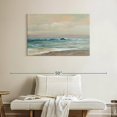 thumbnail image 2 of Elephant Stock Whispering Ocean Waves Wall Art - Horizontal Canvas Wall Art - Lobby Wall Decor - Wellness Canvas - Orange And Gray Decor By Silvia Vassileva - 39" x 26", 2 of 4