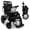 Black, variant on 330 lbs Weight Capacity, Long Battery Range, Electric Wheelchairs for Adults, US Based Premium Customer Support, Remote Controlled Lightweight Wheel Chair for Seniors, IQ-8000 by Majestic