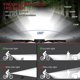 thumbnail image 4 of Luz LED para bicicleta superbrillante, 1400 lúmenes, recargable por USB, para ciclismo nocturno, B, 4 of 5