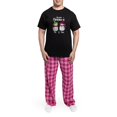 thumbnail image 5 of CafePress - Newlyweds New Husband Wife First Christmas Pajamas - Men's Dark Loose Fit Cotton Pajama Set, 5 of 7