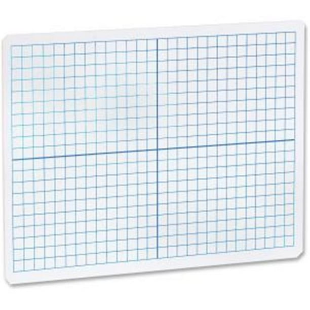 9 x 12 in. Grid Plain 2 Side Dry Erase Lap Board
