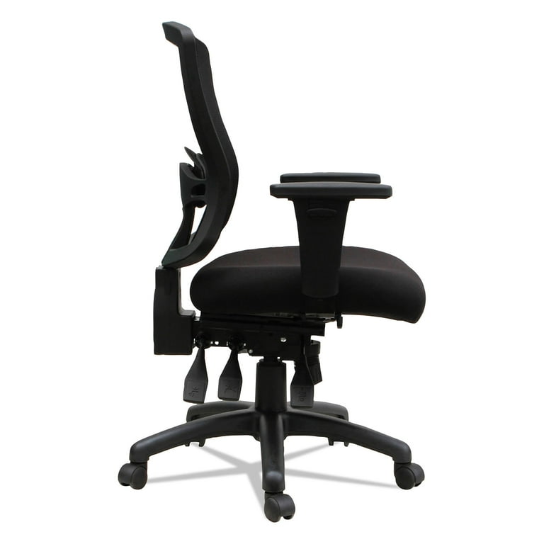 Alera Etros Series Mid-Back Multifunction with Seat Slide Chair, Supports Up to 275 lb, 17.83