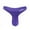Purple, variant on HUPOM Men'S Underwear Underwear For Men Pack Low waist Drop Waist Solid Thong Purple One Size