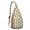 Beige-9, variant on Bumble Bee Print Sling Bag for Women & Men - Waterproof Crossbody Chest Pack, Lightweight Adjustable Shoulder Bag for Hiking/Travel (Cute Honeycomb Design, Bee Lovers Gift, Durable)