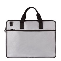 1 Pack Fire & Water Resistant File Bag,Fireproof Laptop Bag, Waterproof Portable Storage File bag, Safe Document Bag with Interlayer,Important File Organizer (Silver)
