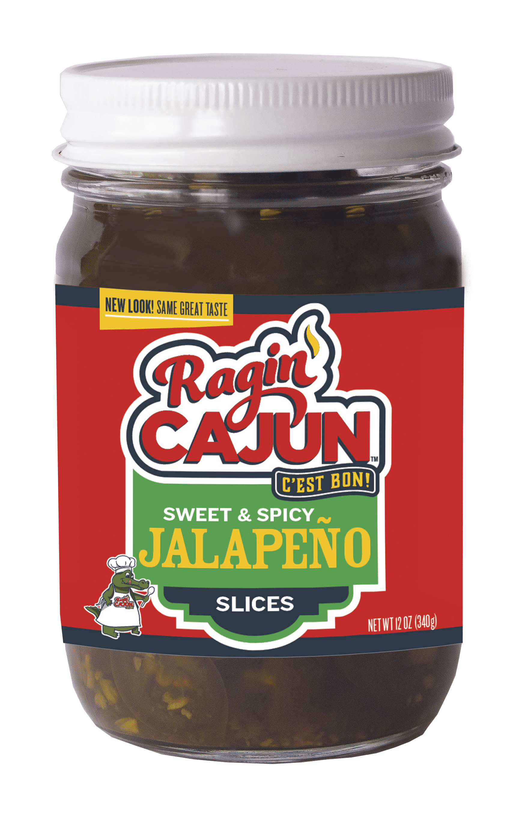 Ragin Cajun Sweet & Spicy Jalapeno Slices, 12 oz