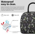 thumbnail image 3 of Womens Halloween Skeleton Ghost Pattern Lunch Box for Work,Insulated Lunch Bag for Women,Loncheras Para Mujer,Leakproof Adult Lunch Bag for Work,Beach,Travel,Picnic,Camping, 3 of 7