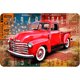 thumbnail image 1 of Placa Metal Vintage para Coche Pintura Hierro Rectangular Arte Pared Bar El 40x30cm, 1 of 9
