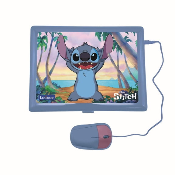 Stitch bilingual talking educational laptop – 124 activities in English and Spanish