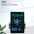 thumbnail image 2 of M6C Electric Bike LCD Display+36V 350W Sine Wave Controller E Scooter LCD Panel Color Screen with USB for E-Bike(6PIN), 2 of 5