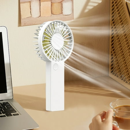 

Portable Mini Fan Handheld Personal Fan VH Small Fan Silent Office Dormitory Strong Wind Handheld Mini Usb Fan Rechargeable Portable Small Fan Small Desk Fan for Indoor Outdoor Travel